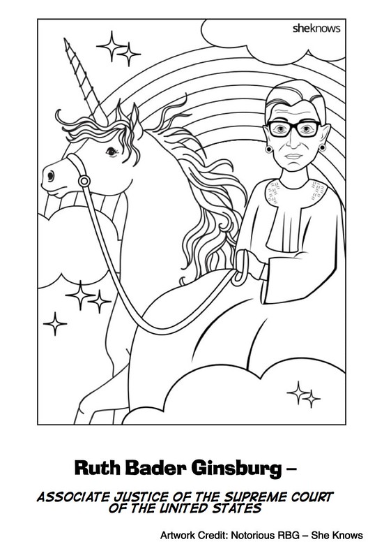 10 Coloring Pages for Women's History Month