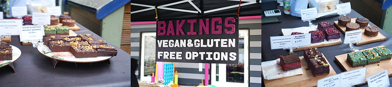 Bakings | vegan cake stall | gluten free Broadway Market guide | Hackney | East London