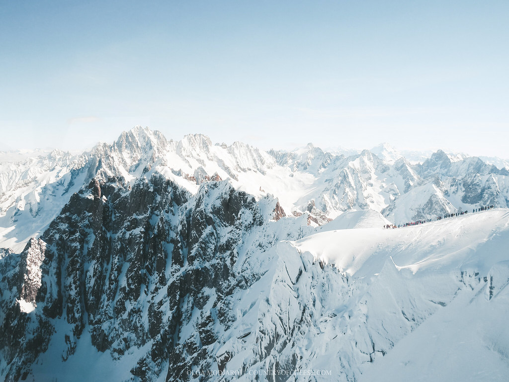 Шамони. Монблан. Невероятные кадры с Эгюий-дю-Миди (Aiguille du midi, Chamonix, Mont-Blanc) | countryofcheese.com