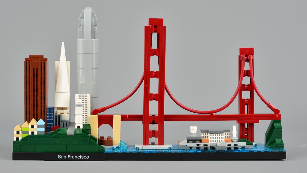 Lego Architecture 21043 san francisco puente Golden Gate Coit Tower preventa 