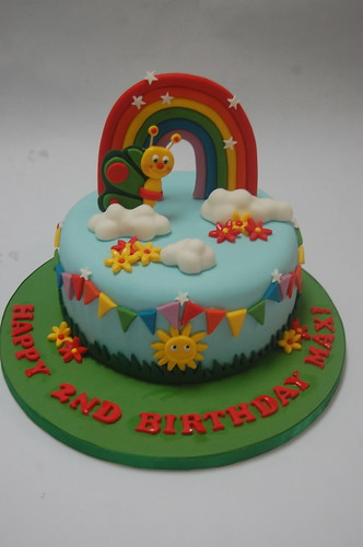 Friddles cakes  Baby tv birthday cake 2 How cute are the figures The  more weird looking they are the better I seem to do lol  Facebook