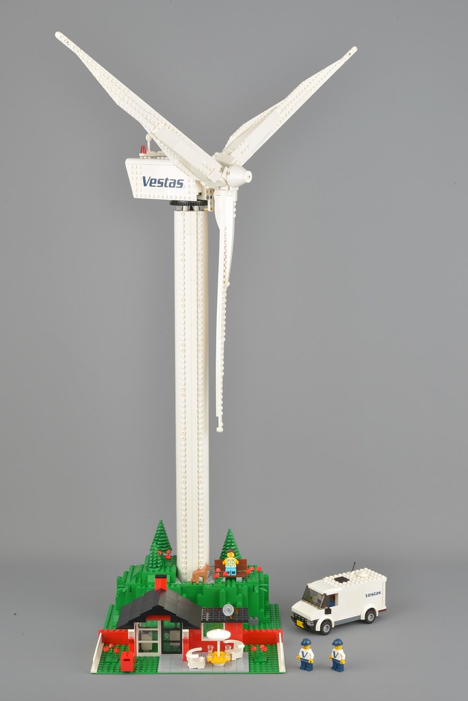 Blikkenslager skære ned hældning Review: 10268 Vestas Wind Turbine | Brickset: LEGO set guide and database