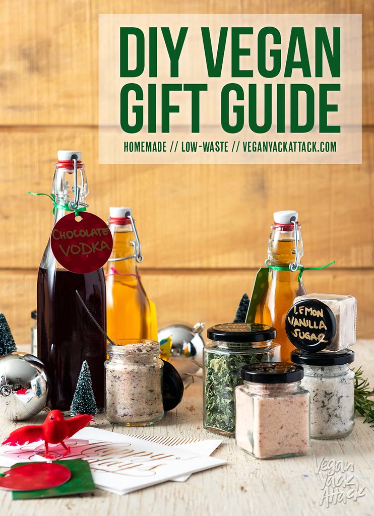Gift giving can be hard, and when you get into the vegan niche it can become even more overwhelming! I'm here to help with my DIY Vegan Gift Guide, featuring homemade gifts, books, goodies, and more.