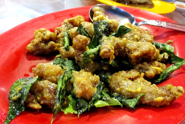 Salted egg spare ribs