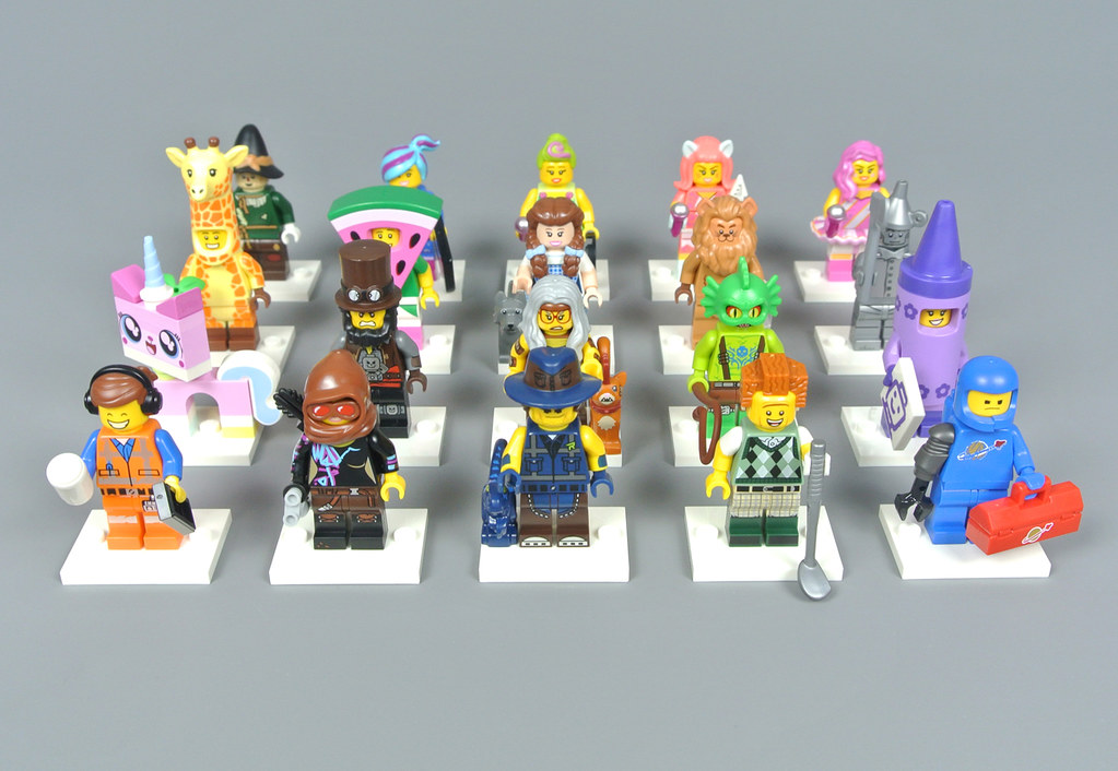 lego movie mini figures