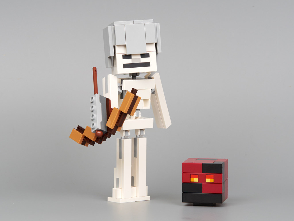 Review Minecraft Skeleton Bigfig With Magma Cube Brickset Lego Set Guide And Database
