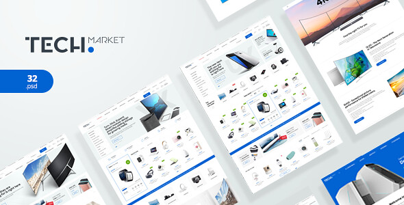 TechMarket v1.1 – Ultimate Shopify Template