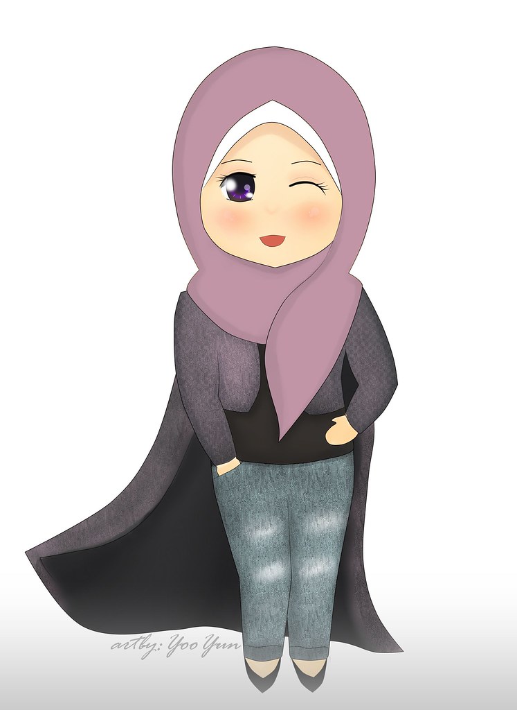 Gambar Kartun Muslimah Polos Via Blogger Bit Ly 2r9un6q Flickr