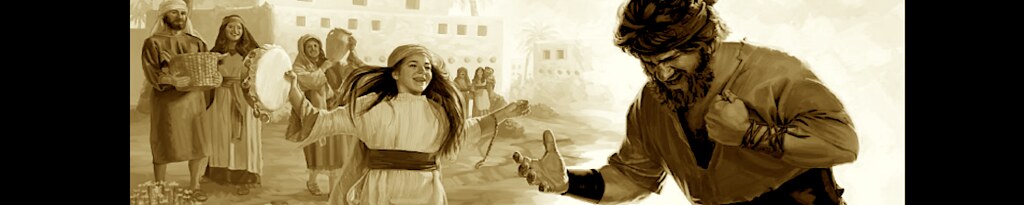Иеффай и его дочь.