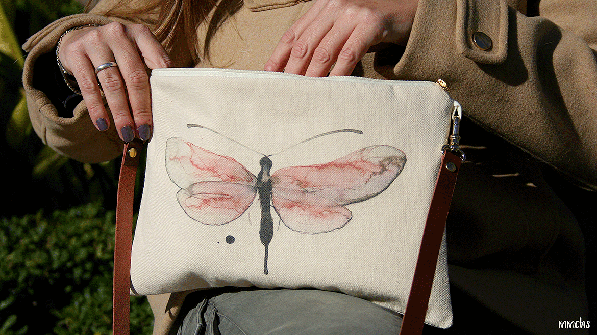 bolso de mujer mariposa