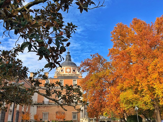 Palacio Real de Aranjuez en otoño