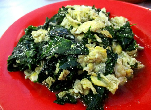 Cangkuk manis with egg