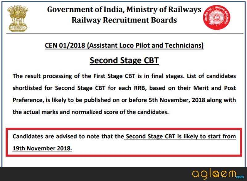 RRB ALP Second Stage CBT