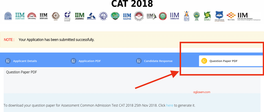 CAT 2018 Answer Key Released
