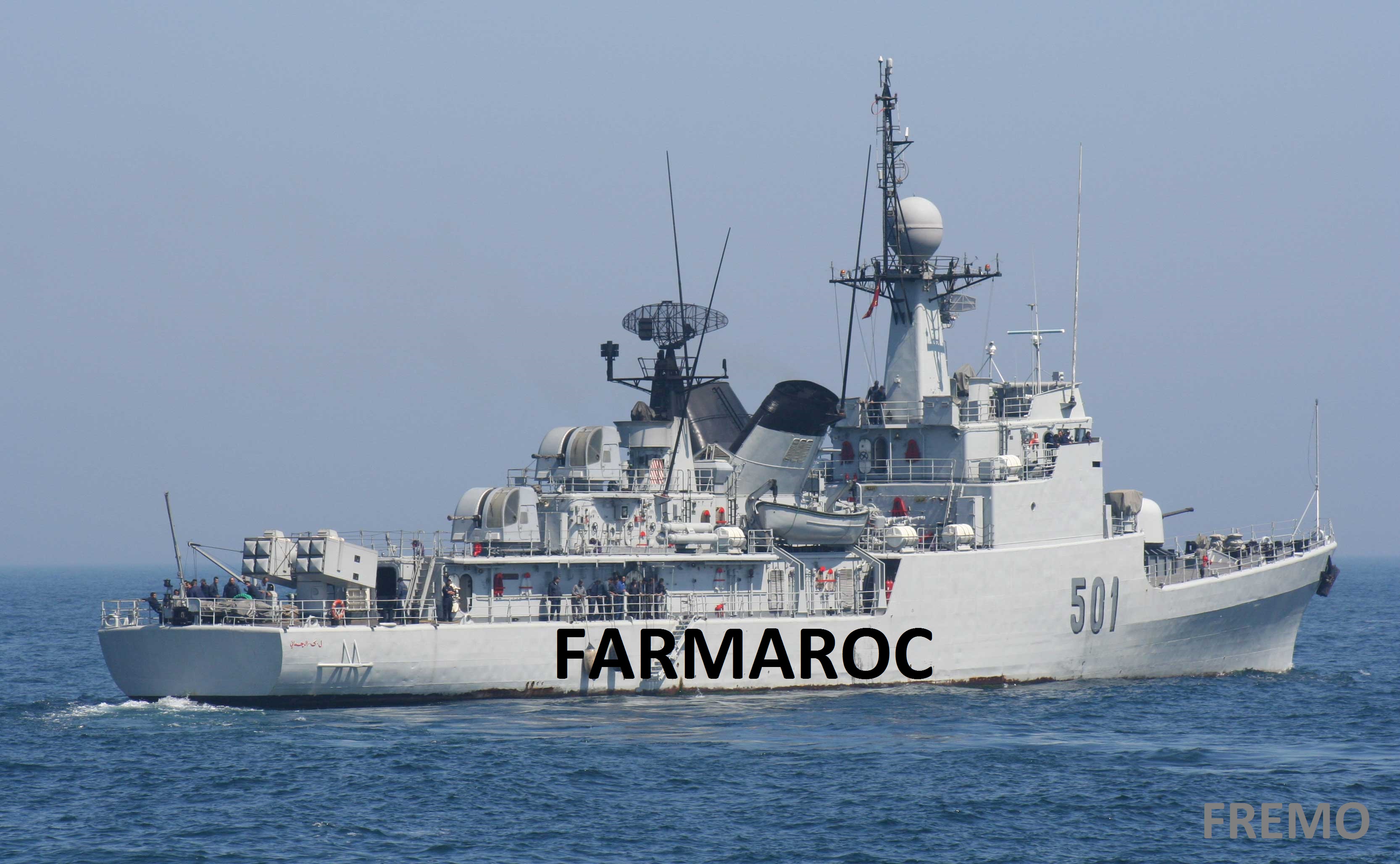 Royal Moroccan Navy Descubierta Frigate / Corvette Lt Cl Errahmani - Bâtiment École - Page 3 45969947615_6b12604b36_o