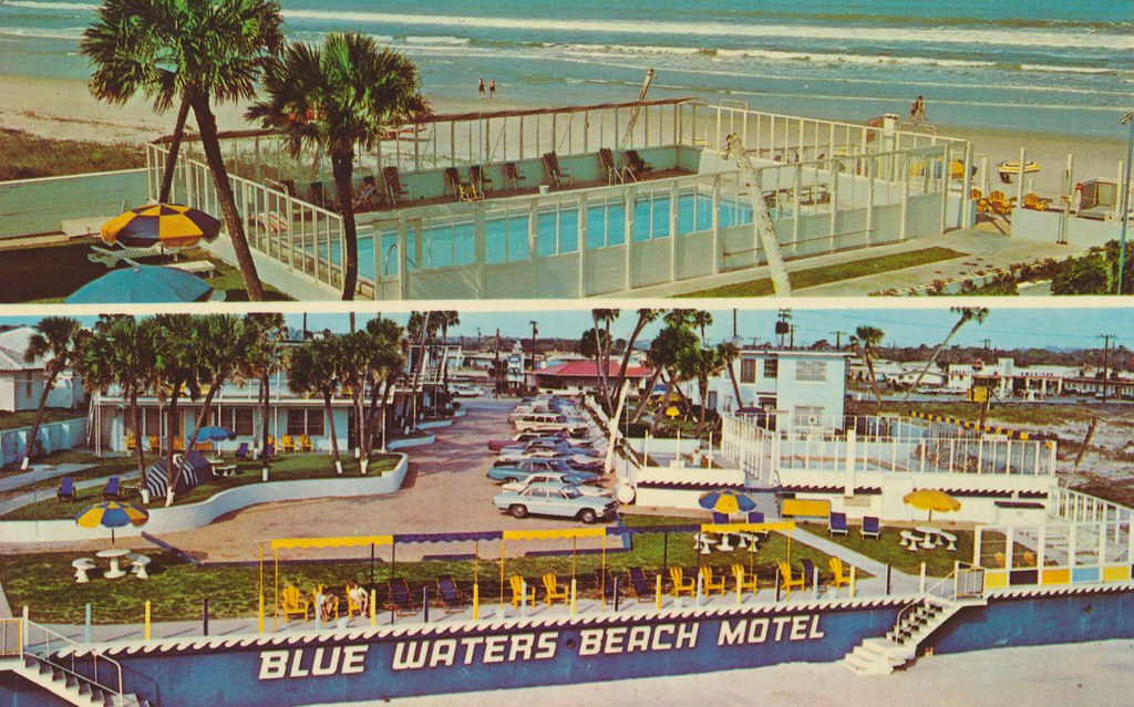 Blue Waters Beach Motel - Daytona Beach, Florida