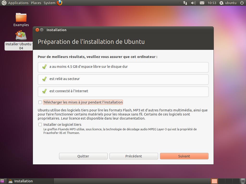 greffon mp3 ubuntu