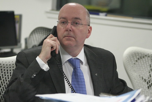 Ringing in - Peter Murrel SNP Chief Executive