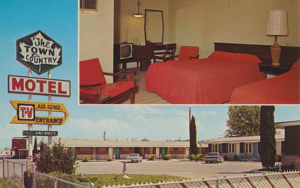 The Town & Country Motel - Fort Stockton, Texas