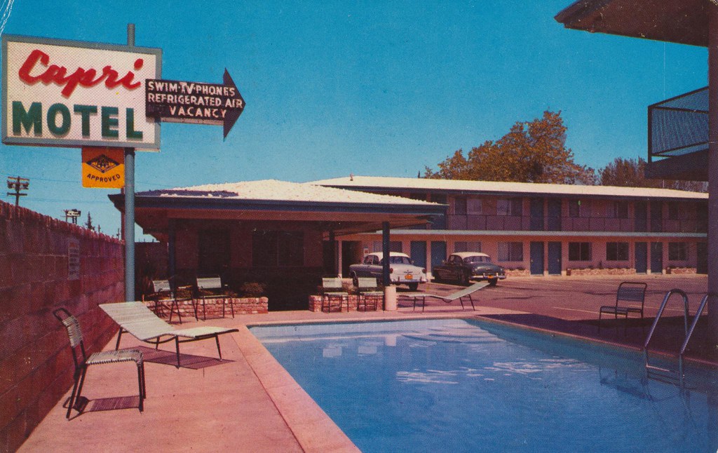 Capri Motel - Modesto, California