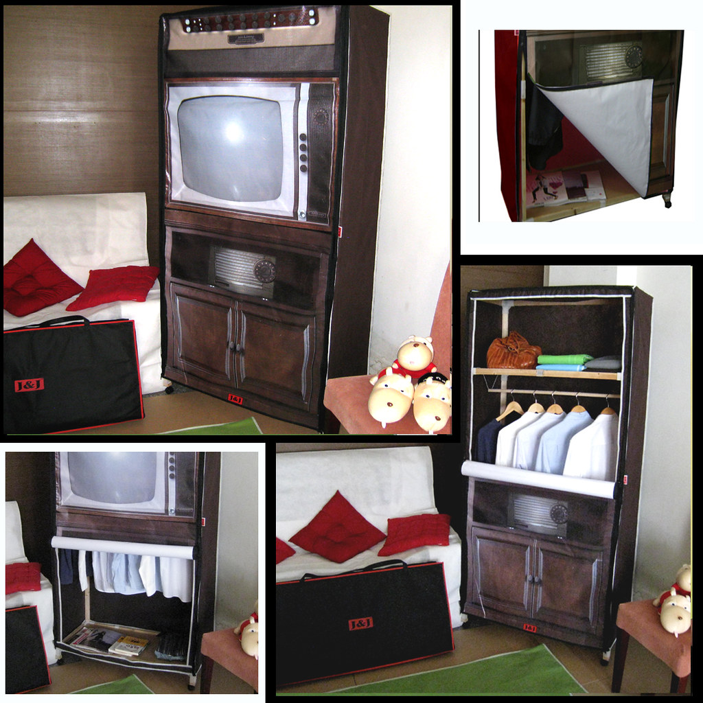 Fake Vintage Tv Cabinet Diy Portable Storage Closet This Flickr