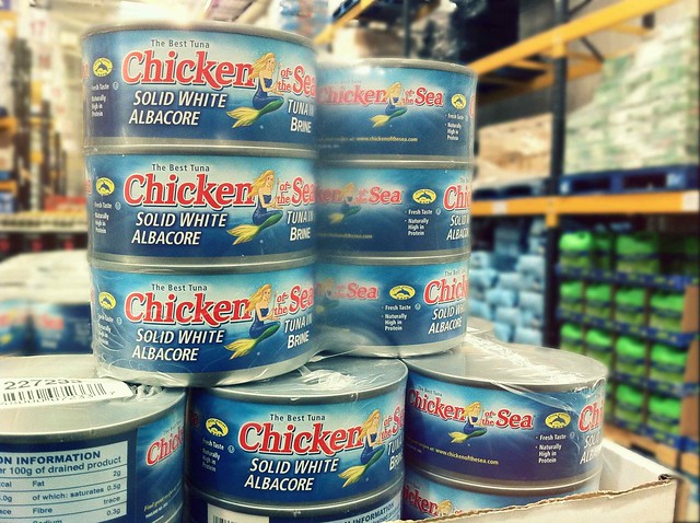 photo of tuna cans