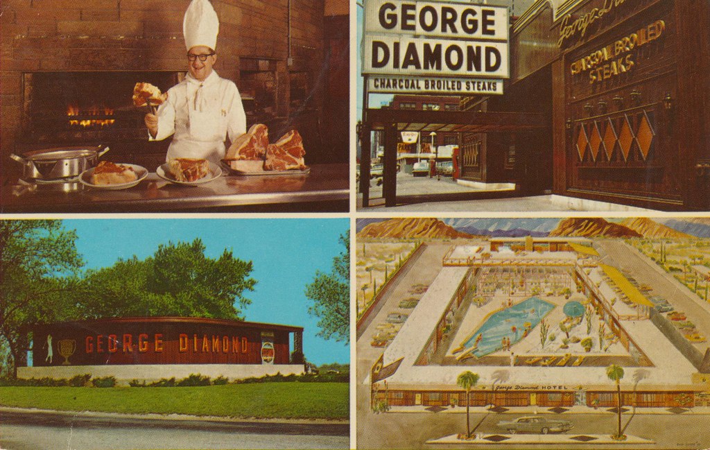 George Diamond Charbroil Steaks