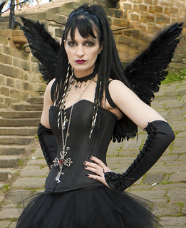 Whitby Goth - Dark Angel | Whitby Goth Weekend March 2011 | Flickr