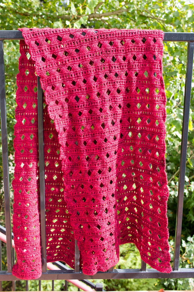 Ravelry: Oversized Seed Stitch Stocking pattern by Rachel A McClain