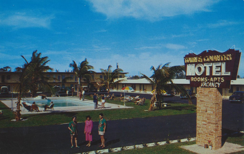 Town & Country Motel - Fort Lauderdale, Florida