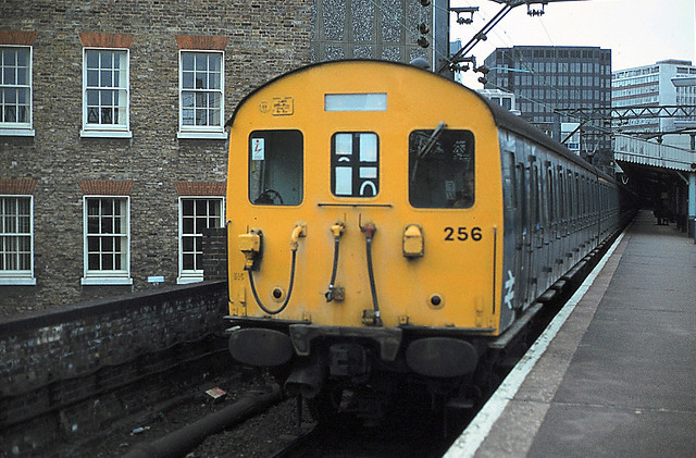 Class 302 At Platform 1 Fenchurch Street Station British Rail Train Old Trains