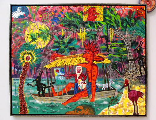 Roy De Forest | Rainforest Painter, 1996. Polymer on canvas.… | Flickr