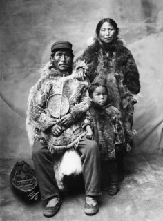 Inuit Family in Winter Clothing | Image No: ND-1-35 Title: I… | Flickr