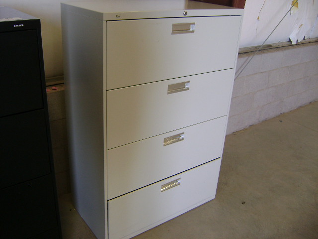 4 Drawer Hon Light Grey Lateral Filing Cabinet Hon 4 Draw Flickr