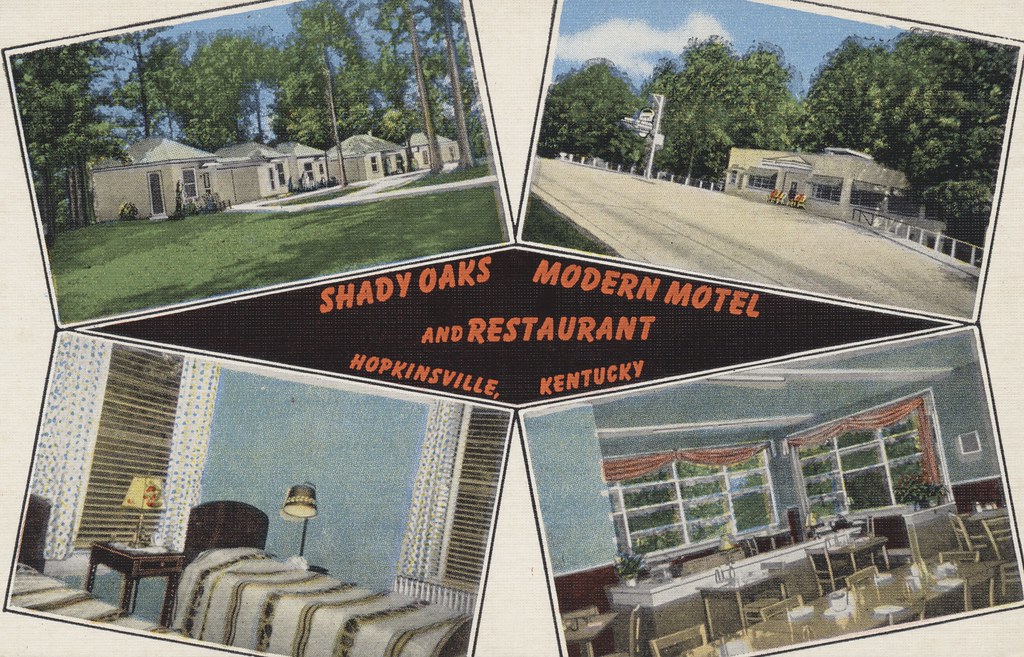 Shady Oaks Modern Motel and Restaurant - Hopkinsville, Kentucky