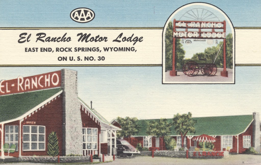 El Rancho Motor Lodge - Rock Springs, Wyoming