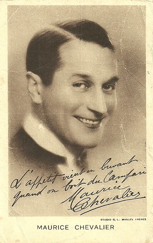 Maurice Chevalier promoting Campari