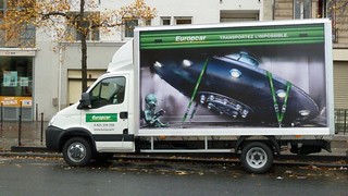 Paris Europcar AD Truck