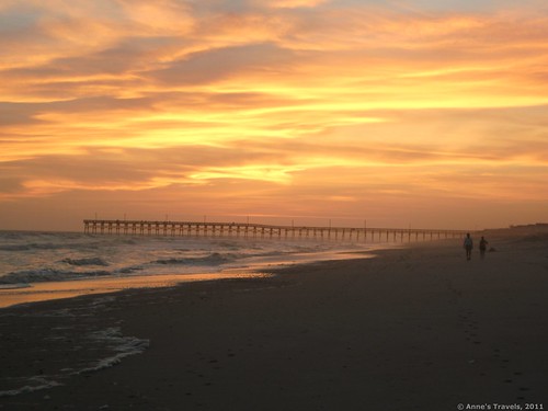 Sunset at Holden Beach, North Carolina