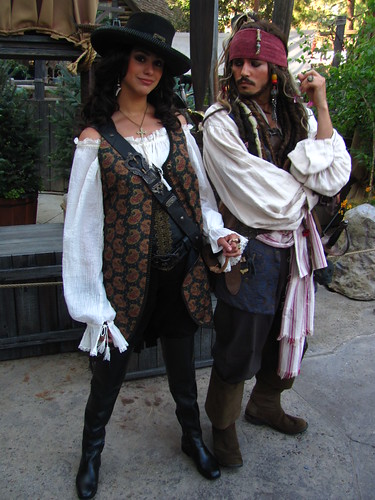 Meeting Angelica and Jack Sparrow at the Pirates of the Ca… | Flickr