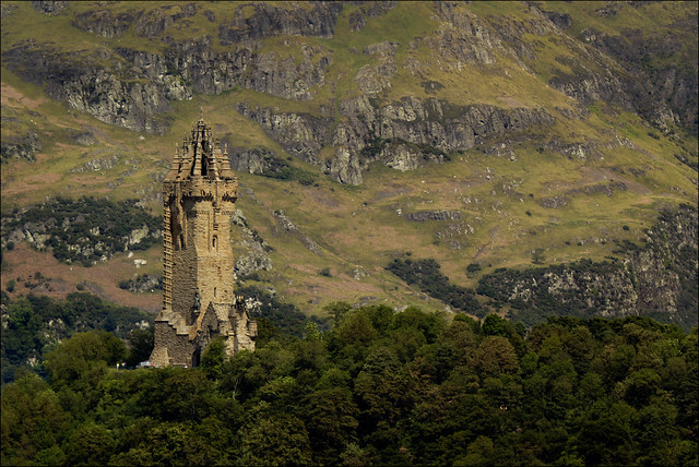Wallace Monument From Stirling Castle