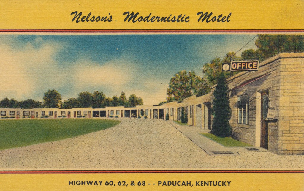 Nelson's Modernistic Motel - Paducah, Kentucky