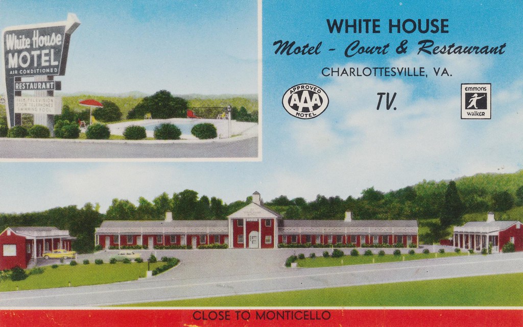 White House Motel Court & Restaurant - Charlottesville, Virginia