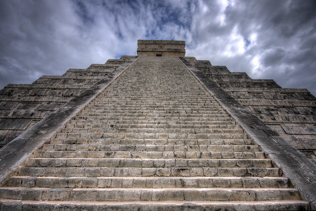 El Castillo's 91 Steps - Chichen Itza