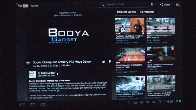 Xoom Unbox and Accessory Intro Overview YouTube booya gadget