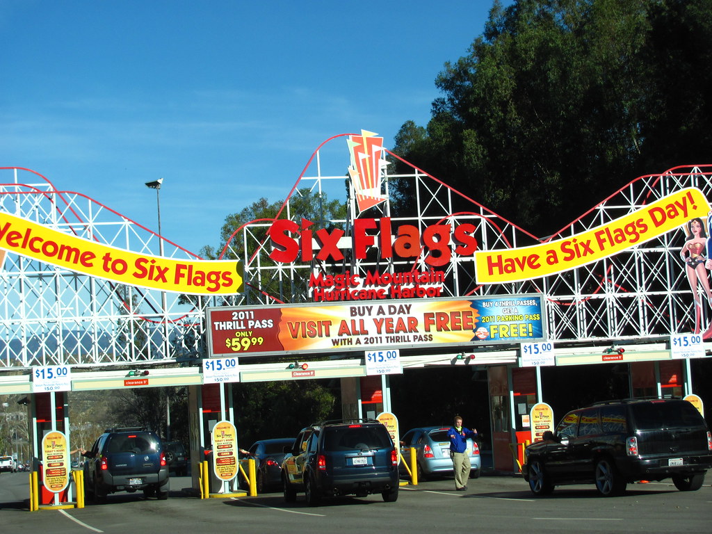 Image result for six flags