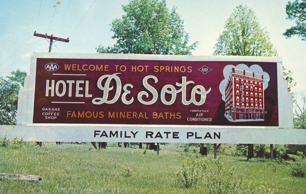 Hotel DeSoto and Baths - Hot Springs National Park, Arkansas