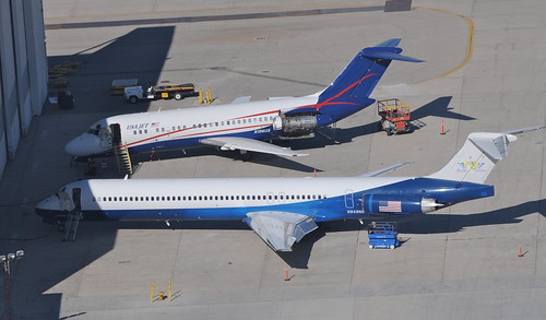 N196US DC9 USA Jet & N949NS MD80 BlueSky Airlines /DSC_6677