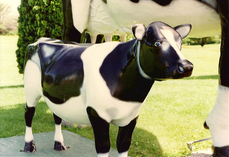 Chatty Belle, World 0;0;27;s Largest Talking Cow, Neillsville, WI