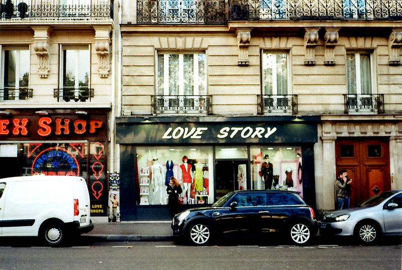 Irene, Pigalle and a sexy shop